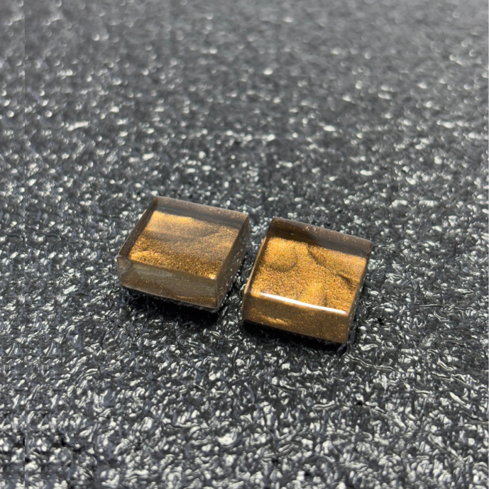 Brinco Tipo / marrom cobre - Imagem 3